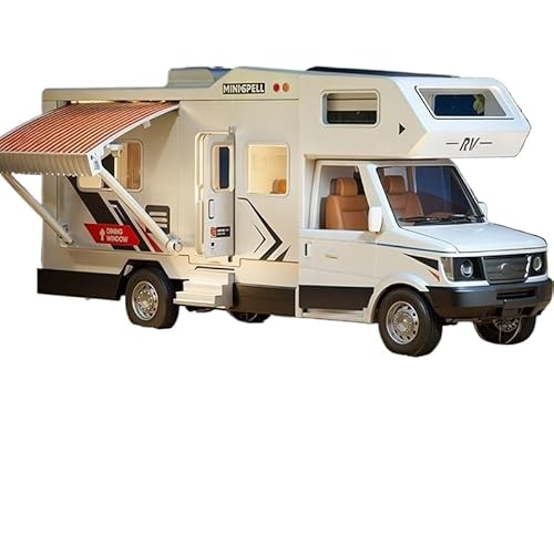 キャンピングカー 模型 1/18サイズ 1/18 ハイエース 角目□丸目○ 2台 頭